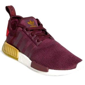 BNWT Womens Adidas NMD_R1 W Marion and Gold Sneakers Size 10 USC Trojans colors